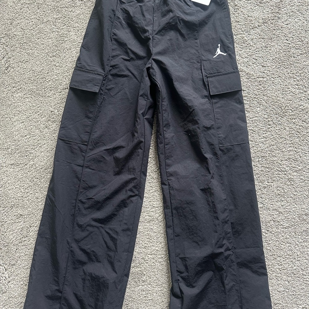 NEW! Nike Jordan girls Black Cargo Pants